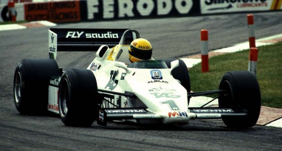 Ayrton Senna em Donington, 1983
