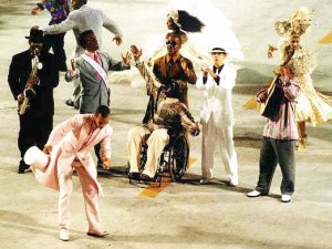 Mangueira - comissão de frente - 1999