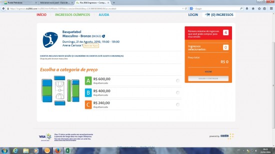 Mapa Errado Rio 2016
